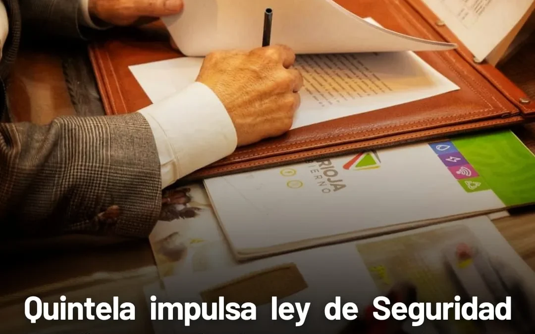 Quintela impulsa ley de Seguridad Pública que incluye prevención del delito, modernización de fuerzas, rehabilitación social y denuncias con el mal desempeño policial