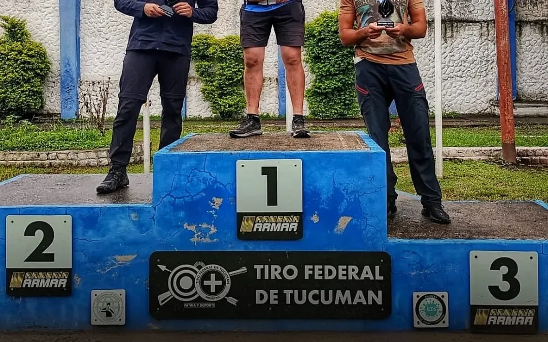 El chileciteño Facundo Baudin, destacó como tercer mejor tirador del año, y brilló en el torneo clausura del tiro práctico en Tucumán
