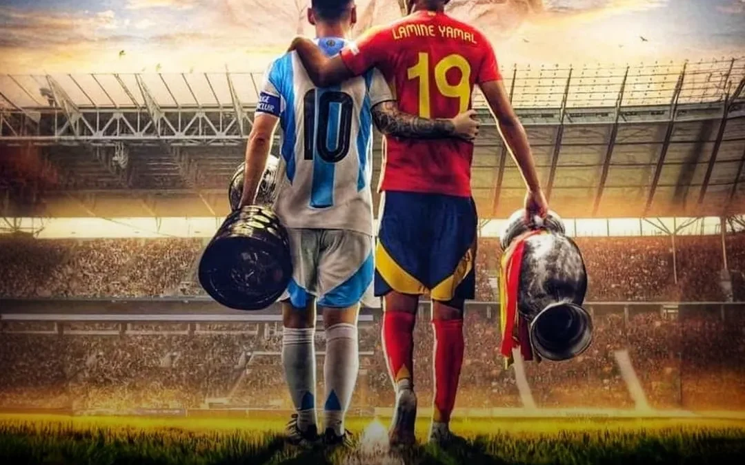 Lionel Messi señala a Lamine Yamal como su sucesor