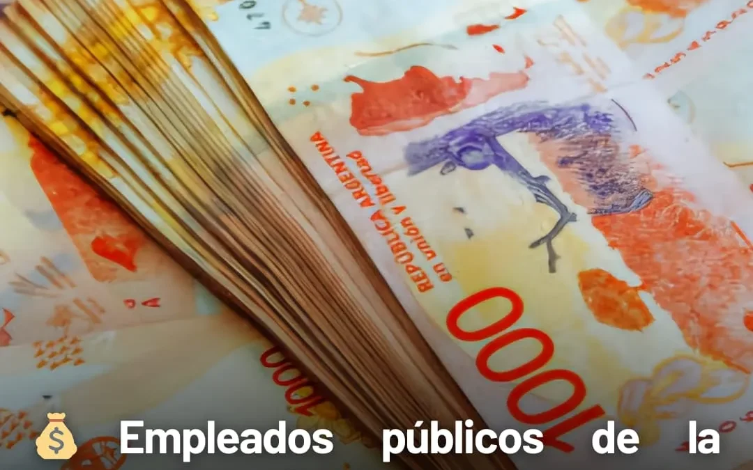 Empleados públicos de la provincia recibirán la primera mitad del bono de 300 mil pesos tras navidad