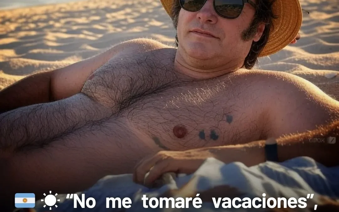 «No me tomaré vacaciones», afirmó Milei, tras acumular 59 días en el exterior con 18 viajes junto a su hermana Karina