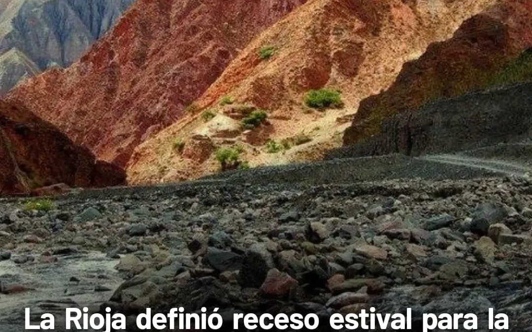 La Rioja definió receso estival para la Administración Pública desde el 23 de diciembre al 7 de febrero