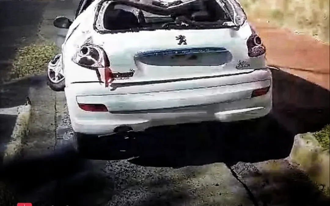 Siniestro en Ruta 12: conductor asegura haber esquivado una moto en contramano