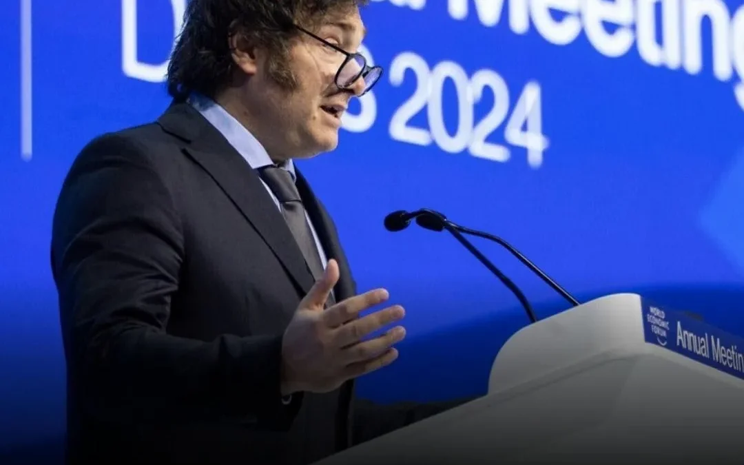 Milei en Davos: «Occidente está en peligro»
