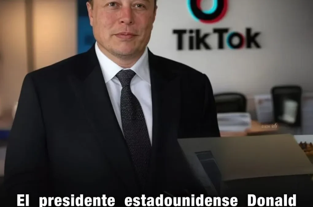 El presidente estadounidense Donald Trump respalda la adquisición de la red social de origen chino como TikTok por parte del magnate Elon Musk