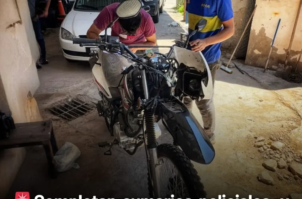 Completan sumarios policiales, y juez ordena devolver motos y autos por siniestros viales en Nonogasta y Vichigasta