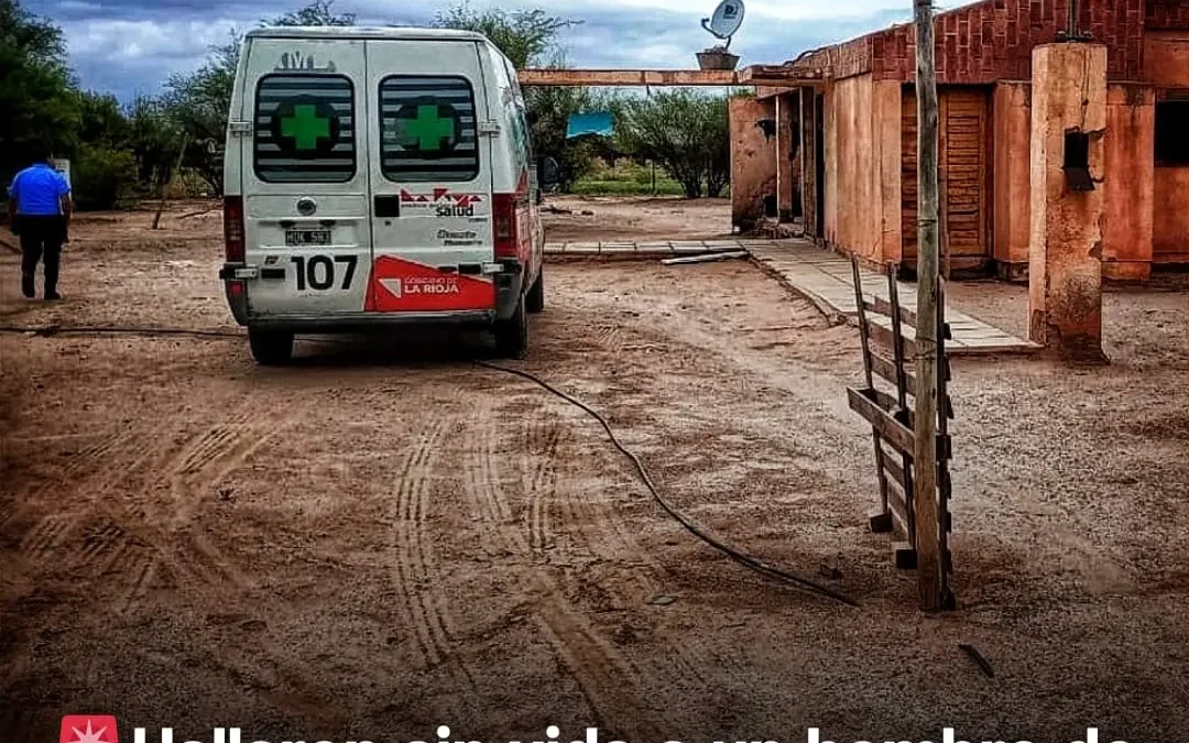Hallaron sin vida a un hombre de 66 años en una finca de Vichigasta