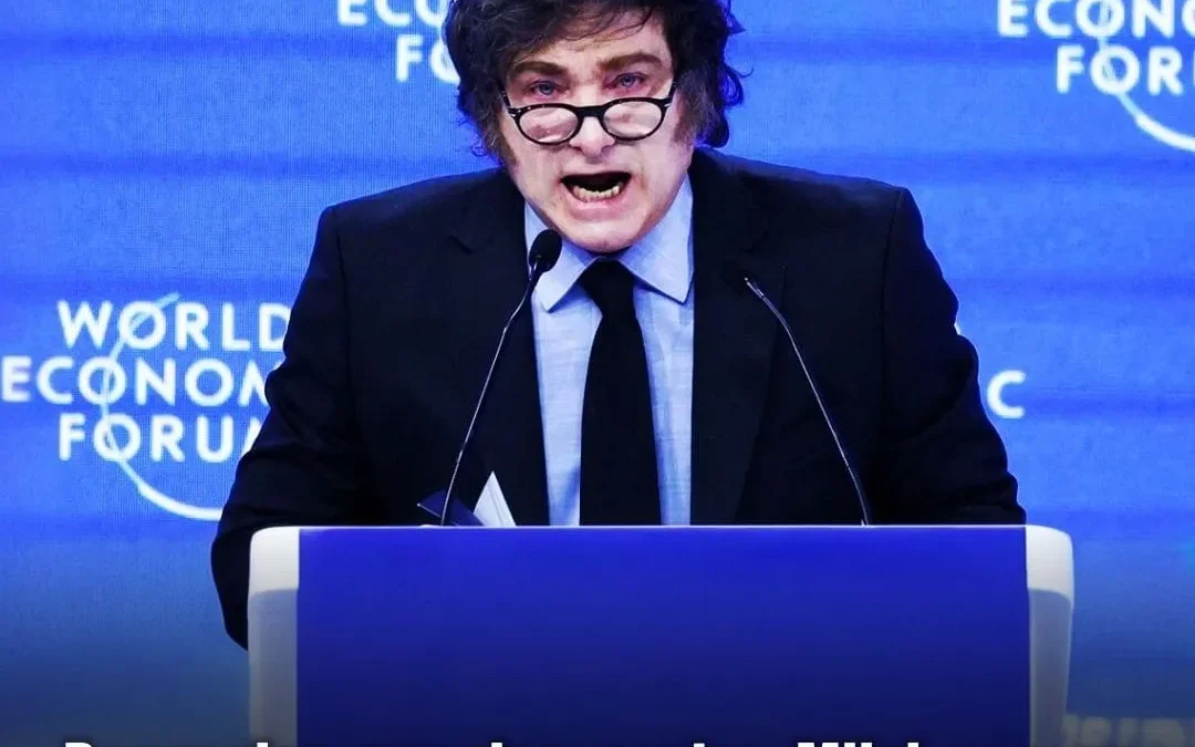 Denuncias penales contra Milei por su discurso en Davos
