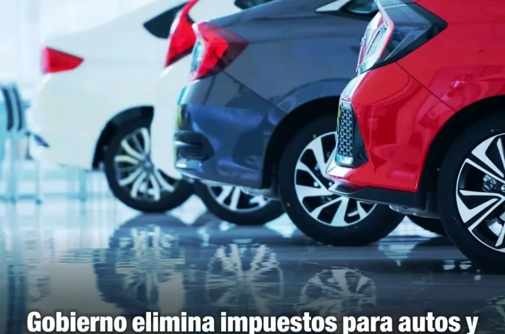 Gobierno elimina impuestos para autos y motos: precios bajarán hasta 20%