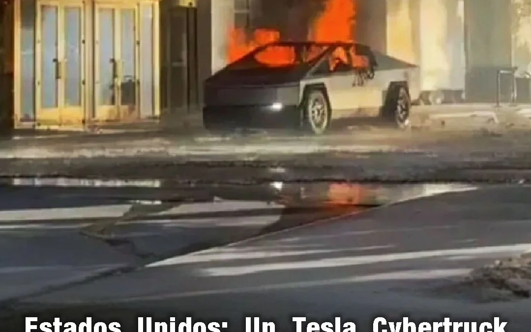 Estados Unidos: Un Tesla Cybertruck explotó frente a la Torre Trump de Las Vegas