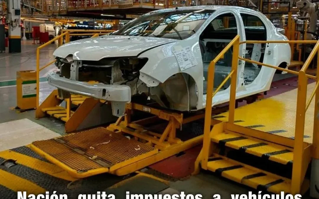 Nación quita impuestos a vehículos importados y desploma la demanda de producción nacional