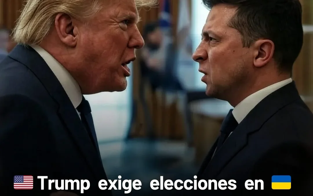 Trump exige elecciones en Ucrania antes de negociar