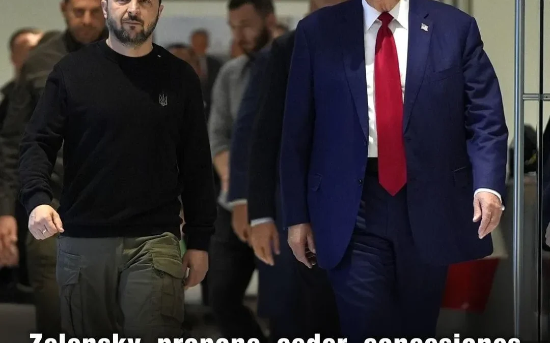 Zelensky propone ceder concesiones económicas y territoriales a Trump a cambio de mantener la ayuda militar