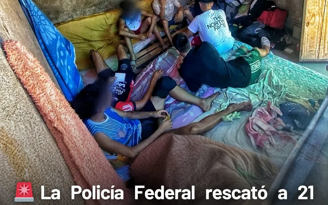 La Policía Federal rescató a 21 trabajadores en Vichigasta. Vivian en condiciones inhumanas, sin agua y con documentos retenidos