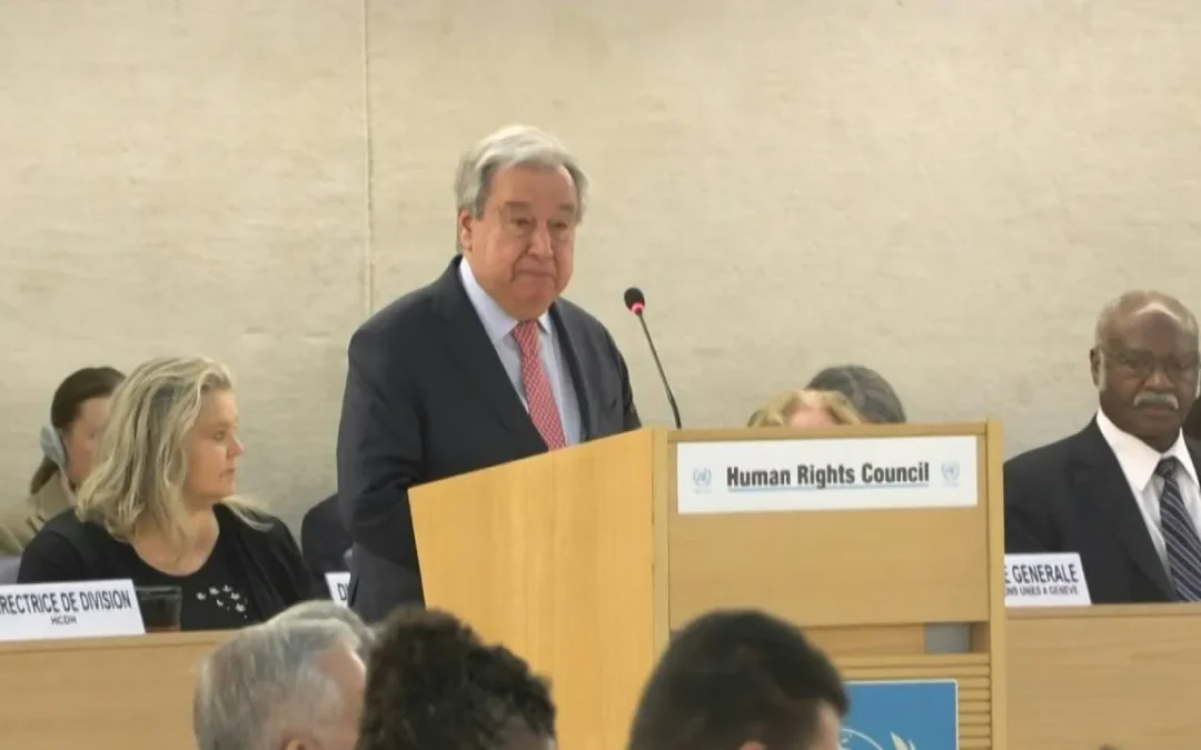 La ONU denunció que «los derechos humanos están siendo asfixiados». Además, mostró preocupación por la moderación de contenidos en redes sociales: «Están abriendo las puertas a más odio, más amenazas y más violencia»