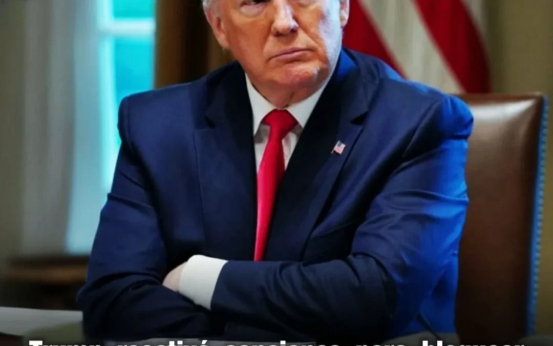 Trump reactivo sanciones para bloquear exportaciones de petróleo iraní