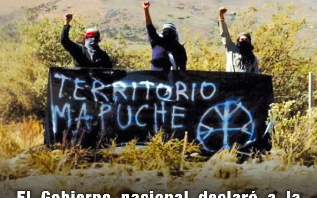 El gobierno nacional declaró a la Resistencia Ancestral Mapuche como grupo terrorista