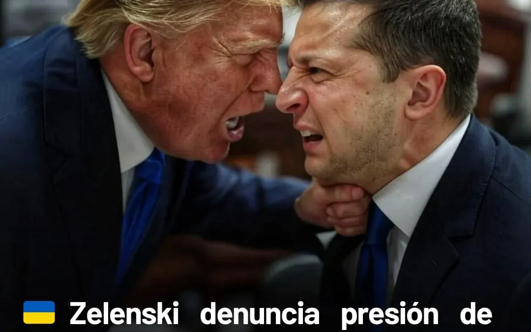 Zelenski denuncia presión de Trump: «Nos ayudaron gratis, ahora quieren todo».