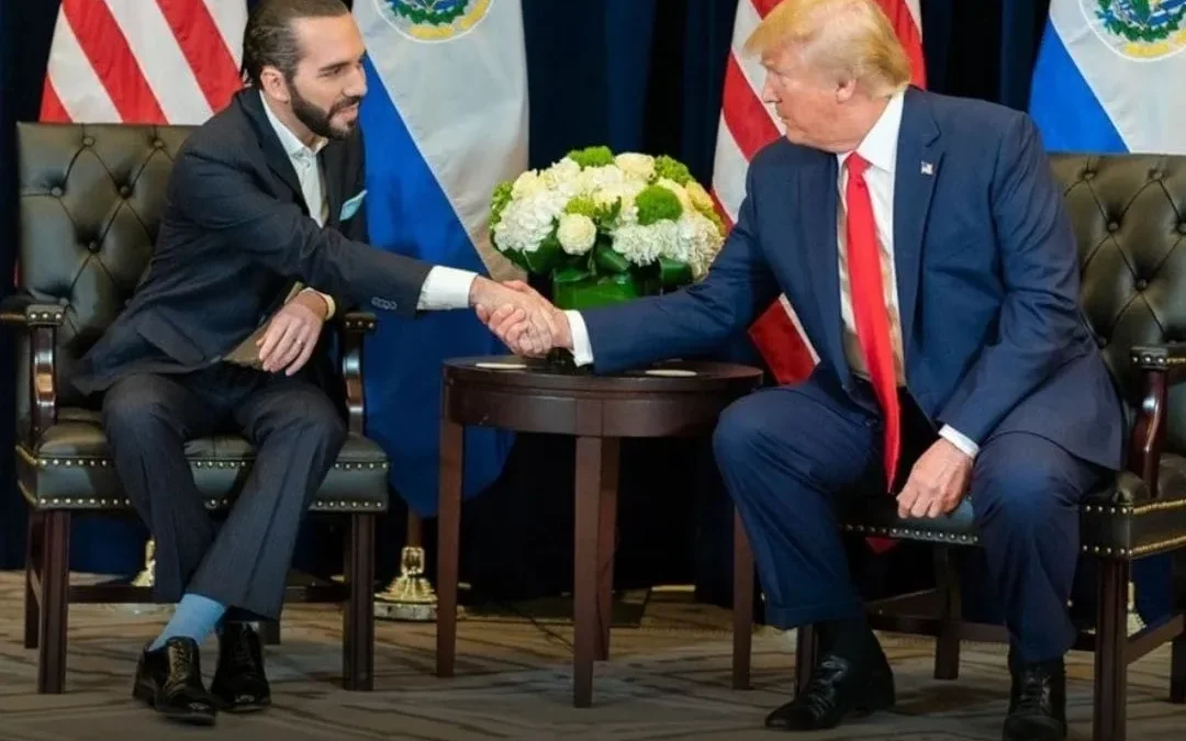 Hist+orico acuerdo: Estados Unidos enviará presos al Centro de Confinamiento de Terrorismo de El Salvador