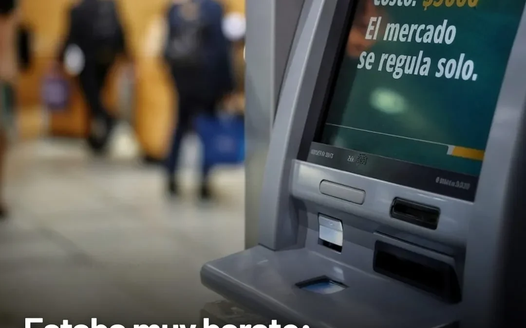 Bancos subirán comisiones y sacar plata del cajero podrá costar hasta $5.000 desde abril