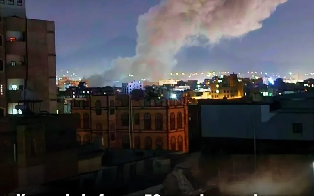 Yemen bajo fuego: 53 muertos en ataques aéreos de EE.UU. para «proteger intereses navieros y disuadir amenazas terroristas»