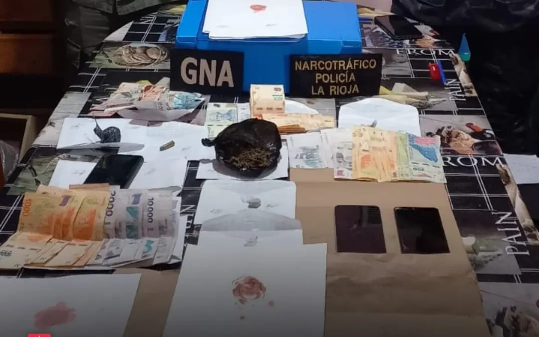 Allanamiento por narcotráfico: 5 detenidos en La Rioja
