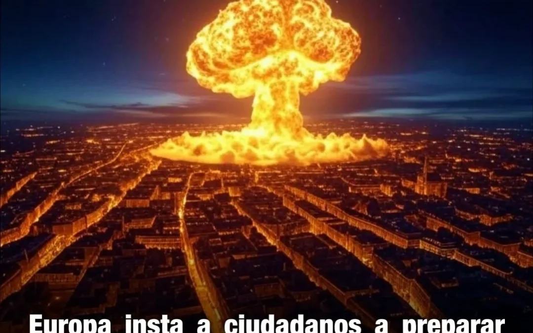Europa insta a ciudadanos a preparar kits de supervivencia para enfrentar un eventual conflicto bélico a gran escala