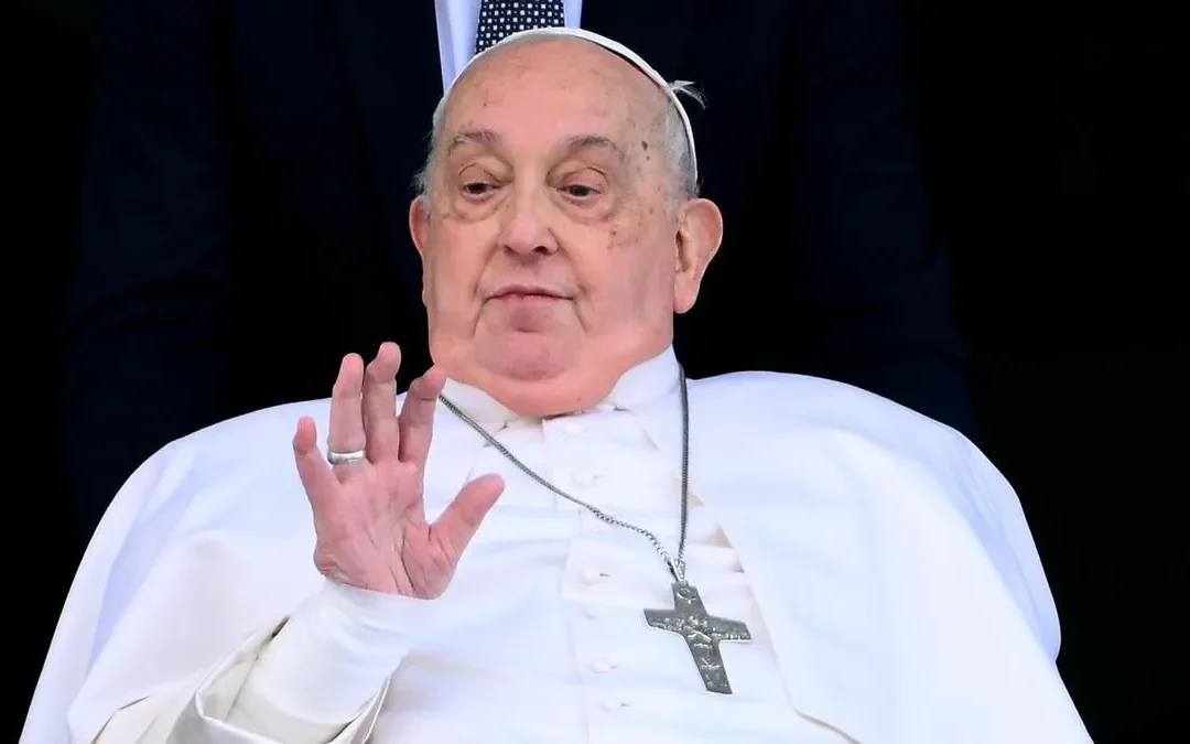 El Papa Francisco reapareció en público tras su hospitalización