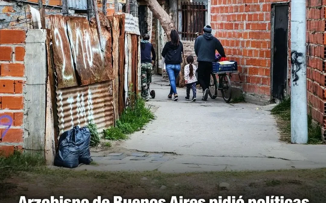 Arzobispo de Buenos Aires pidió políticas públicas robustas para combatir en narcotráfico en barrios vulnerables