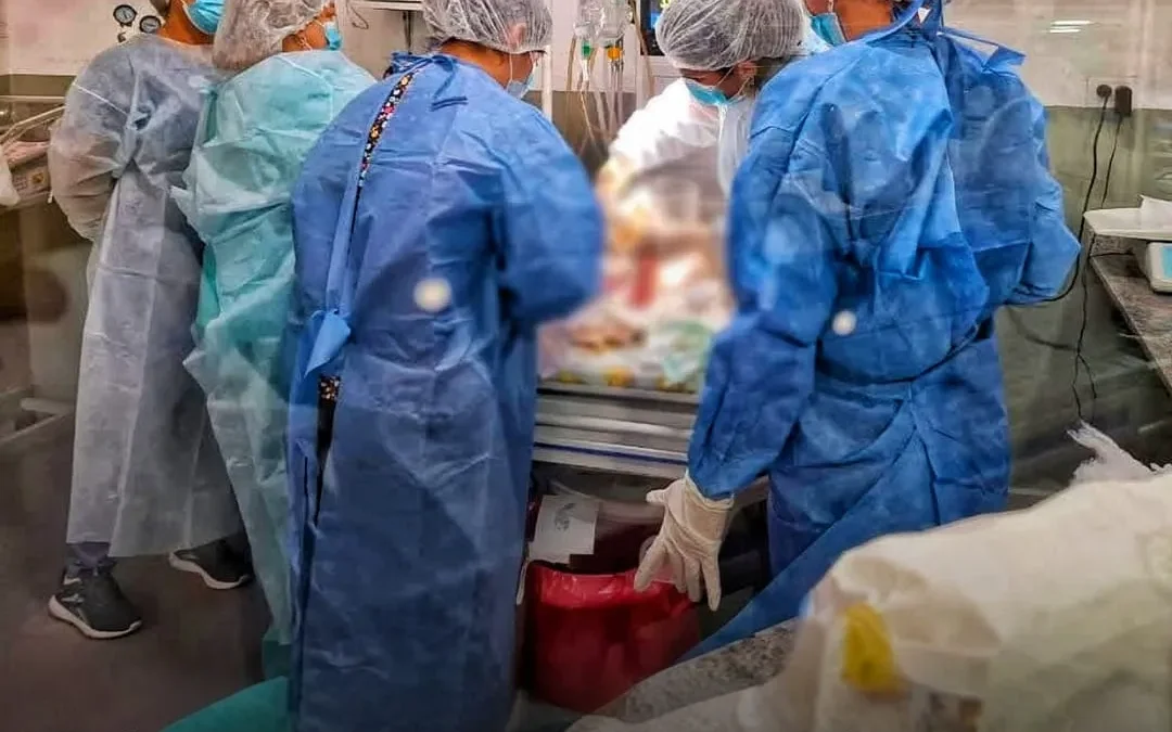 Primer caso de gastroquisis en el hospital de Chilecito
