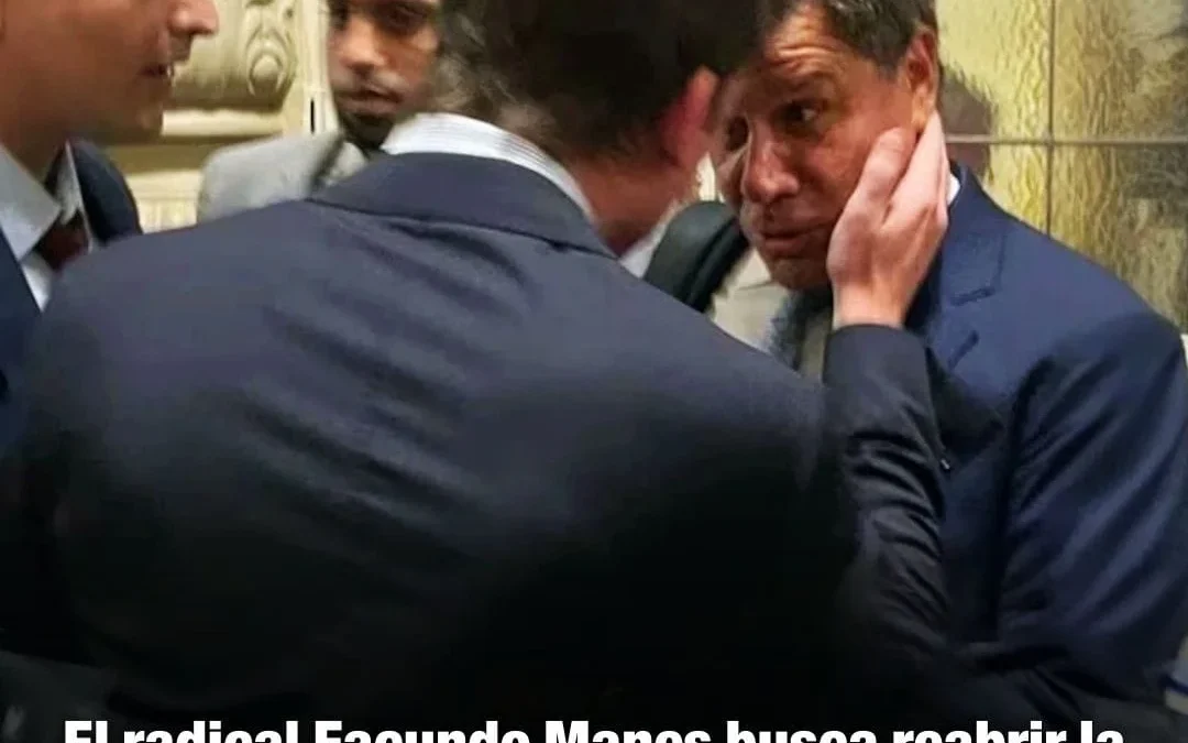El radical Facundo Manes busca reabrir causa contra el asesor presidencial, Santiago Caputo