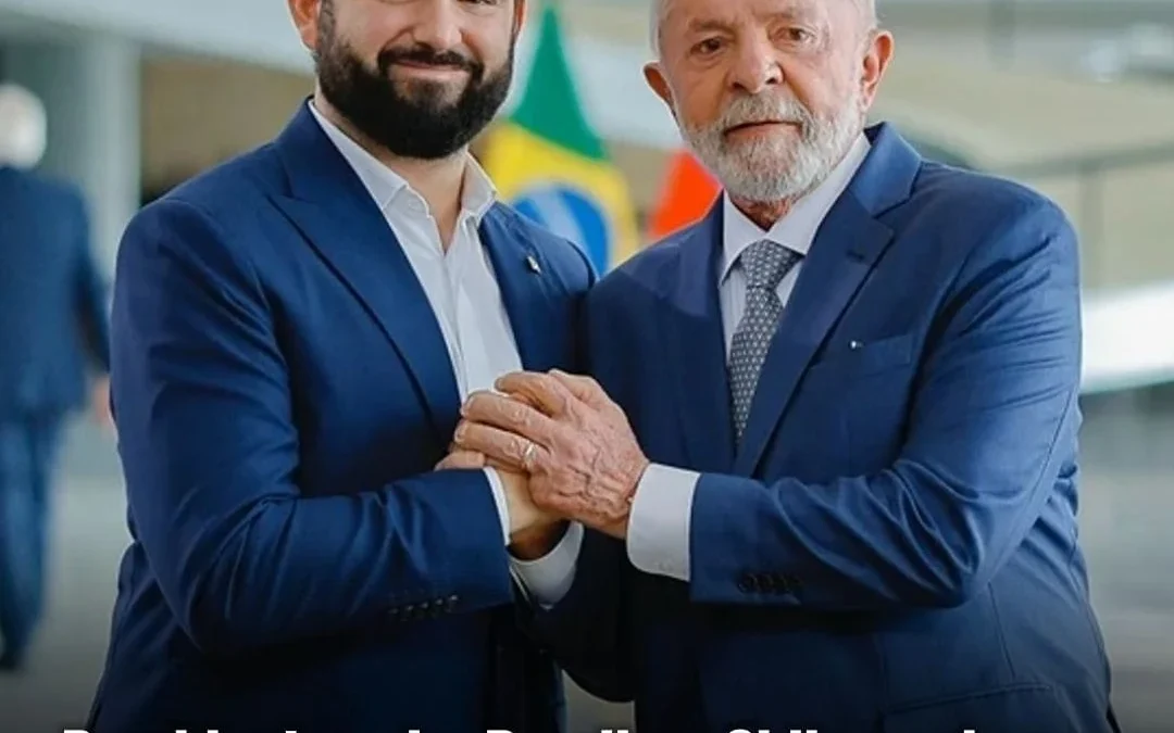 Presidentes de Brasil y Chile rechazan entre EE.UU. y China en la guerra comercial