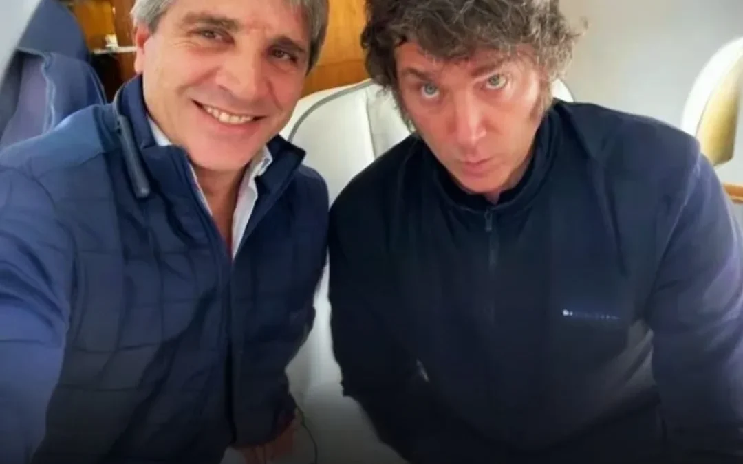 Milei y Caputo inician gira en EE.UU.