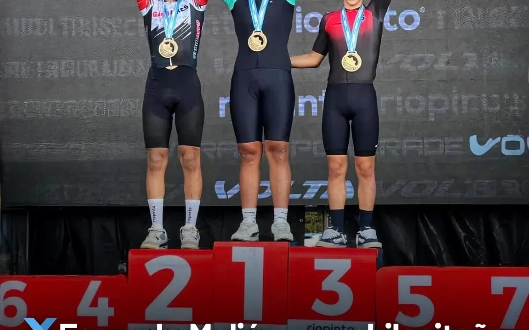 Facundo Melián: oro chileciteño en el rio en el Rio Pinto: venció a todos los ciclistas en su categoría