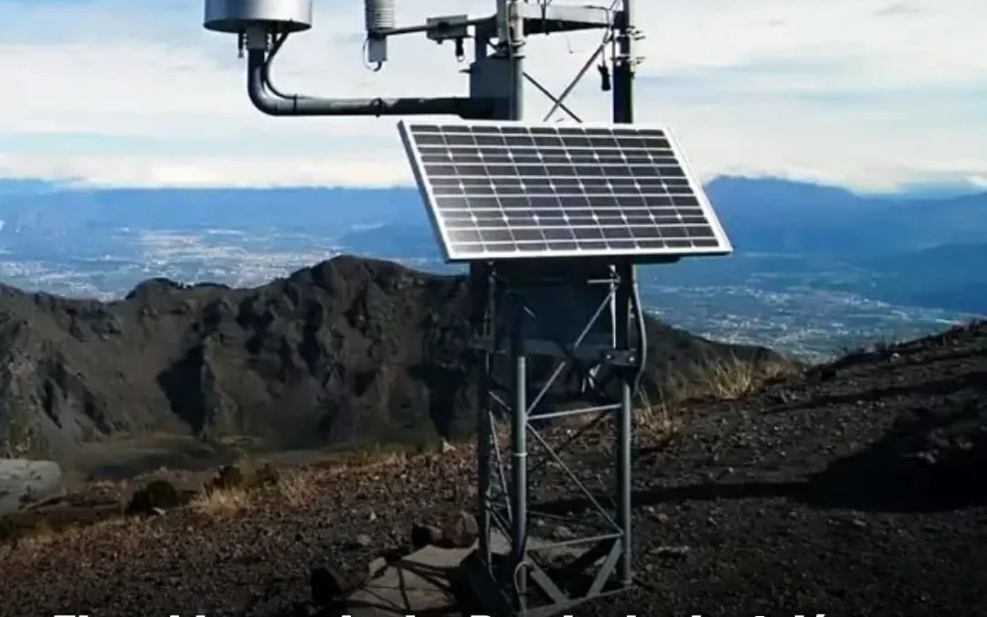 El Gobierno de la Provincia instaló una nueva estación meteorológica telemétrica en Chilecito