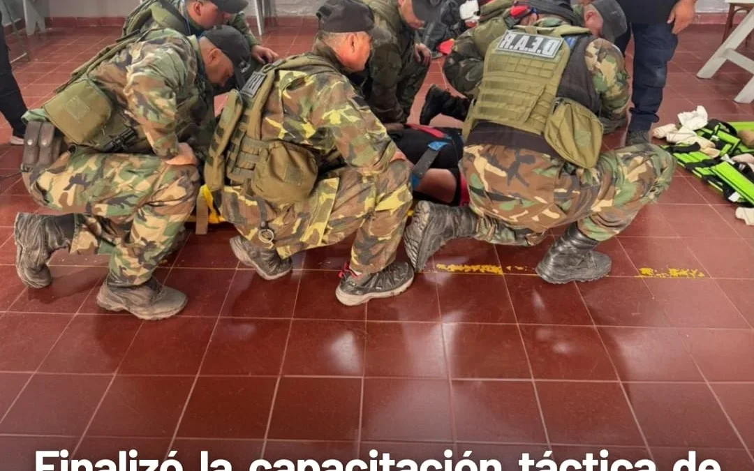 Finalizó la capacitación táctica de élite del DEAR