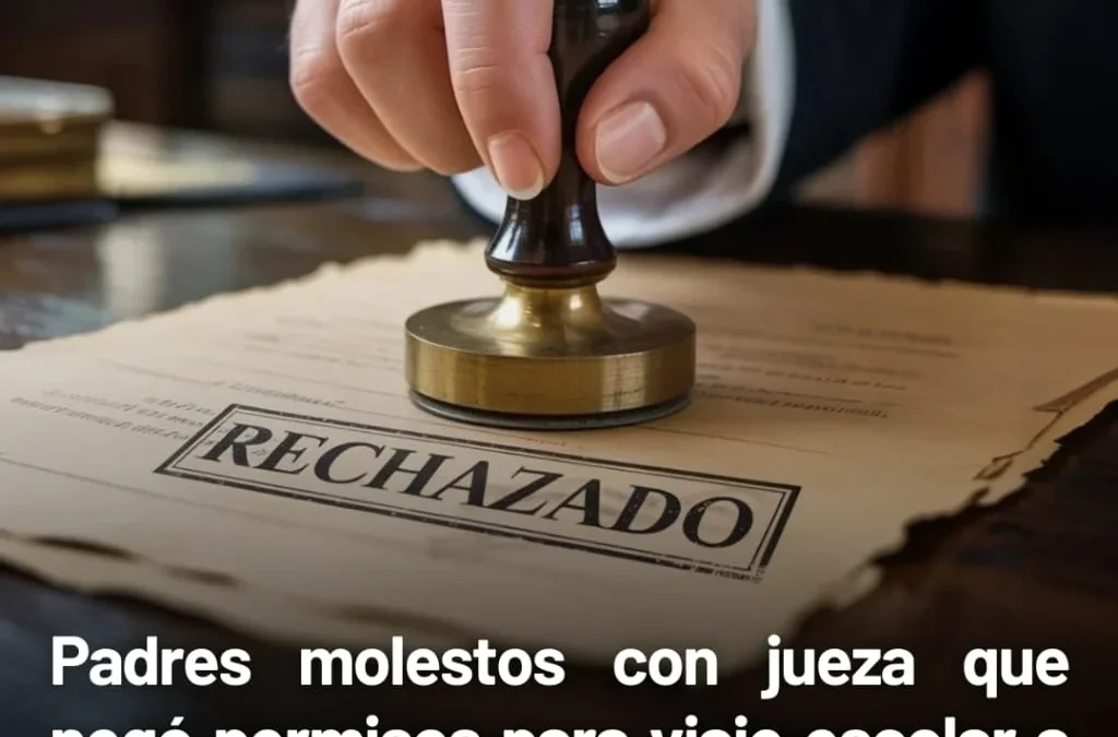 Padres molestos con jueza que negó permiso para viaje escolar a Talampaya. Sólo autorizó a madres