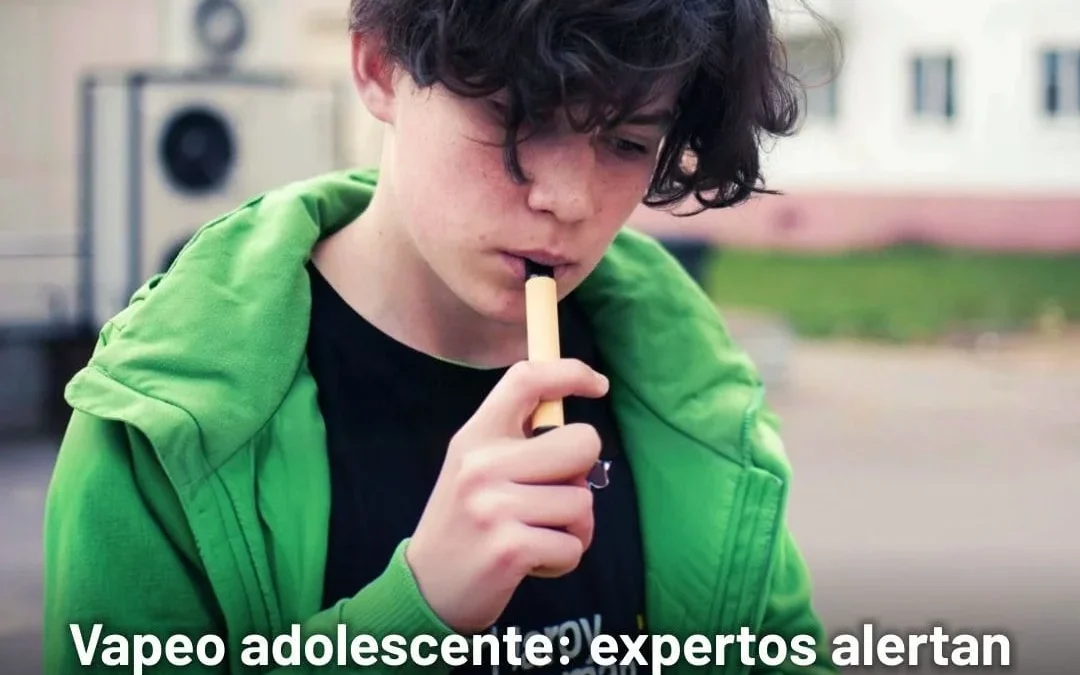 Vapeo adolescente: expertos alertan sobre adicción, riesgos respiratorios y daños cerebrales irreversibles