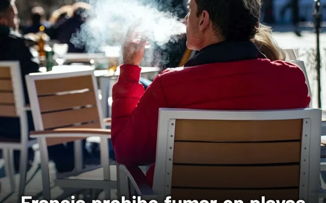 Francia prohíbe fumar en playas y parques a partir del 1 de julio