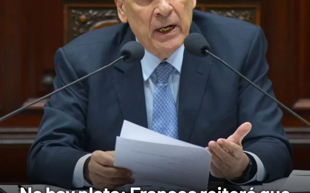 Francos reiteró que el Gobierno anulará el aumento a jubilados