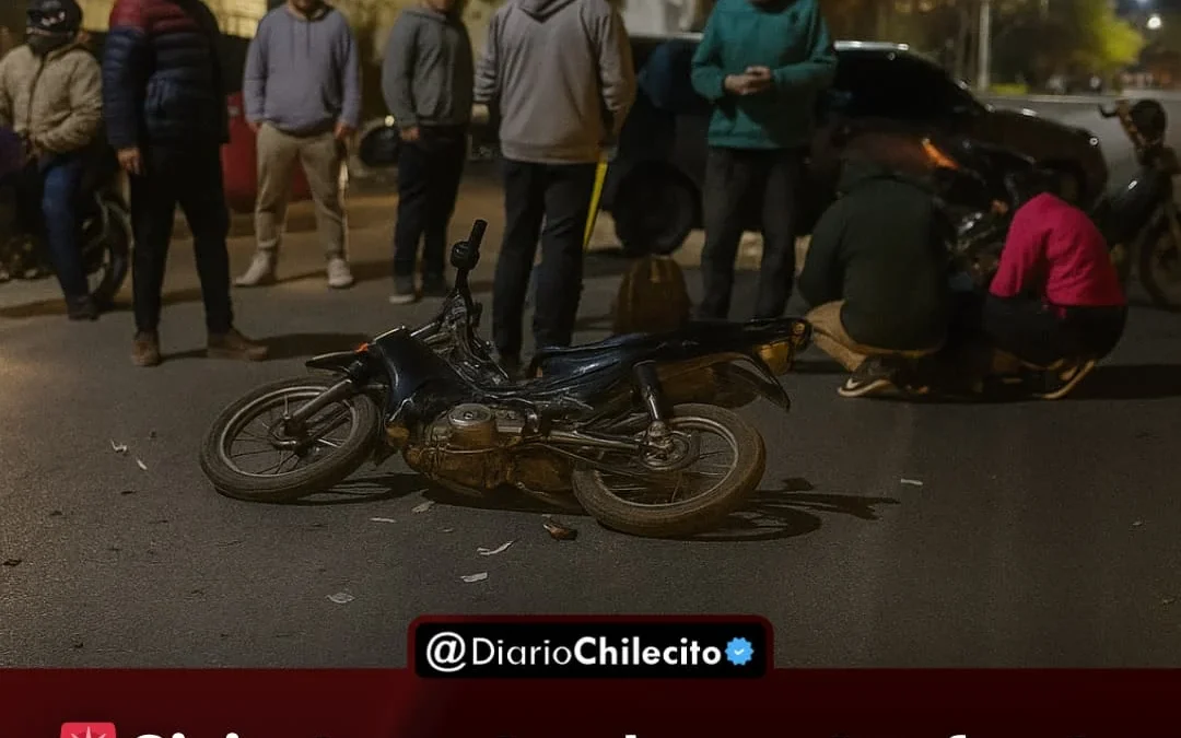 Siniestro frente al polideportivo Jorge Larrosa: una adolescente fue hospitalizada y un menor sufrió lesiones leves
