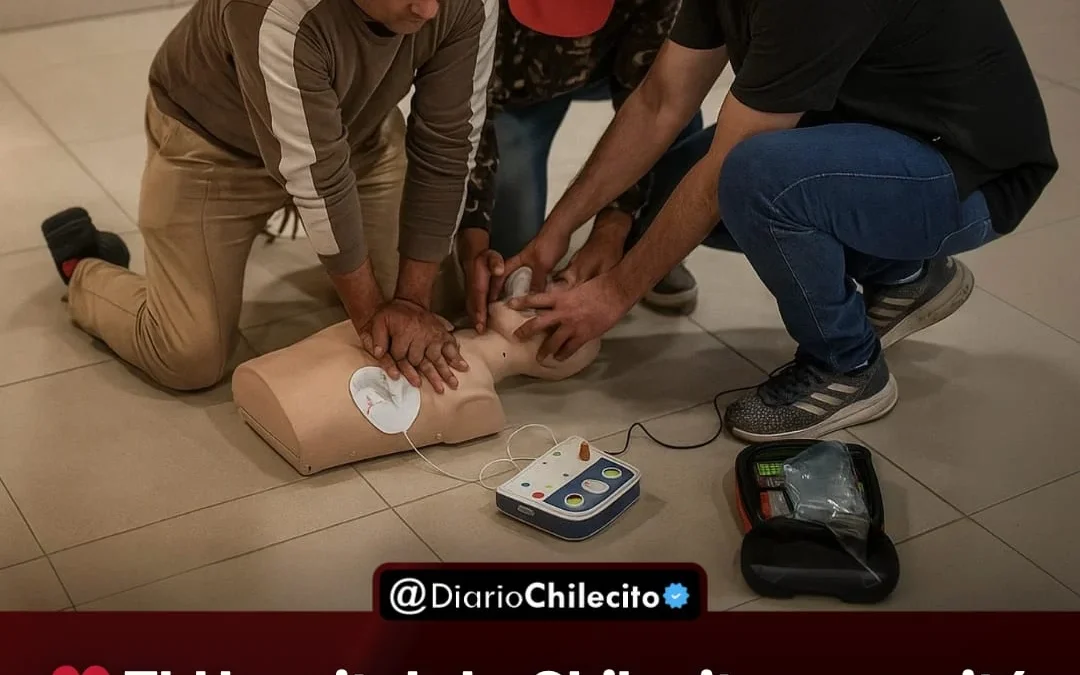 El hospital de Chilecito capacitó en RCP y primeros auxilios a futbolistas y vecinos