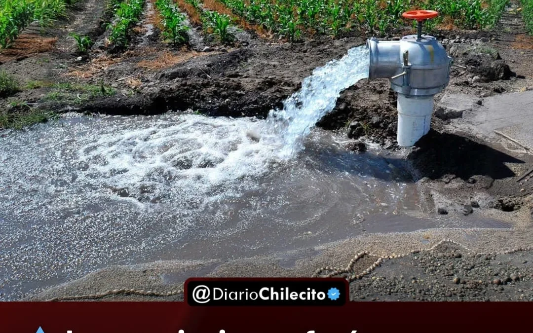 La Provincia perforó un nuevo pozo de 250 metros de profundidadu en Nonogasta, que supera los 100 mil litros de agua por hora