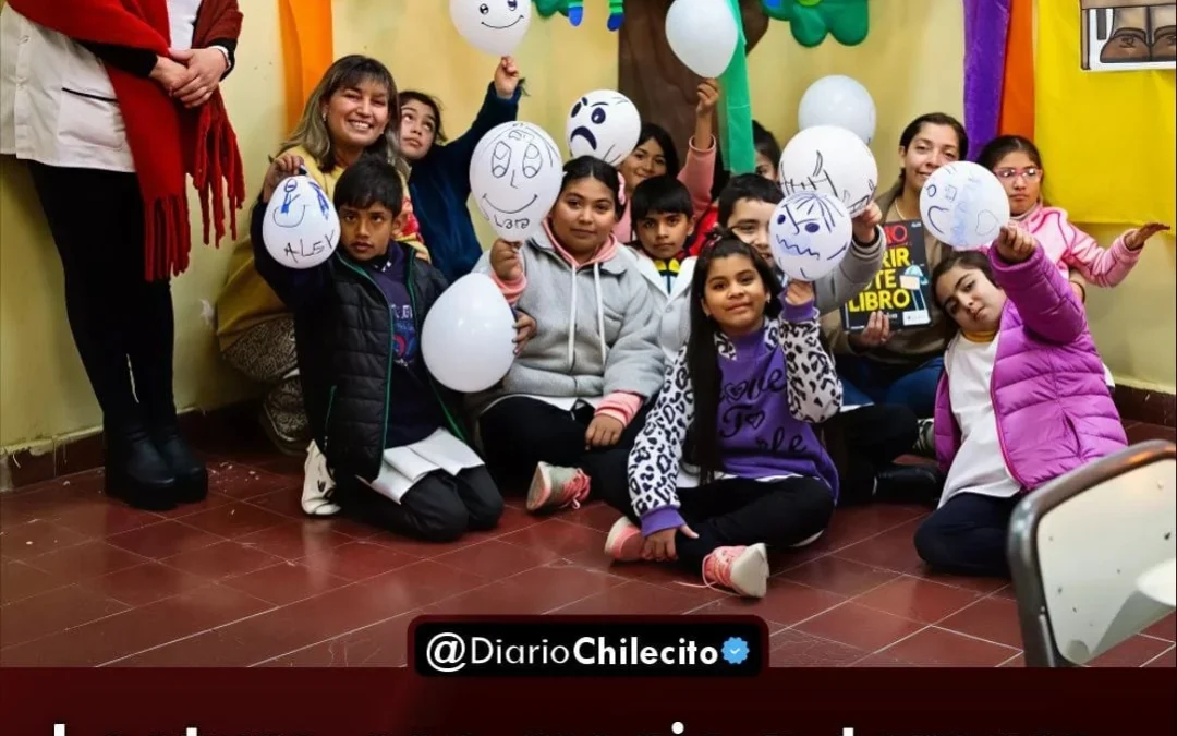 Promueven la lectura con jornada lúdica para alumnos del tercer grado de la Escuela 9 de Julio