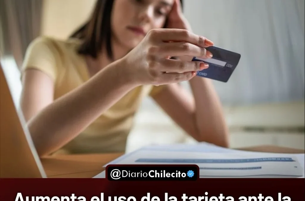 Aumenta el uso de la tarjeta ante la caída del poder de compra