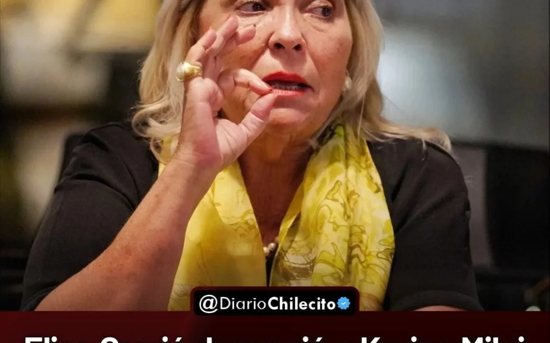 Elisa Carrió denunció a Karina Milei por presunto tráfico de influencias y cohecho
