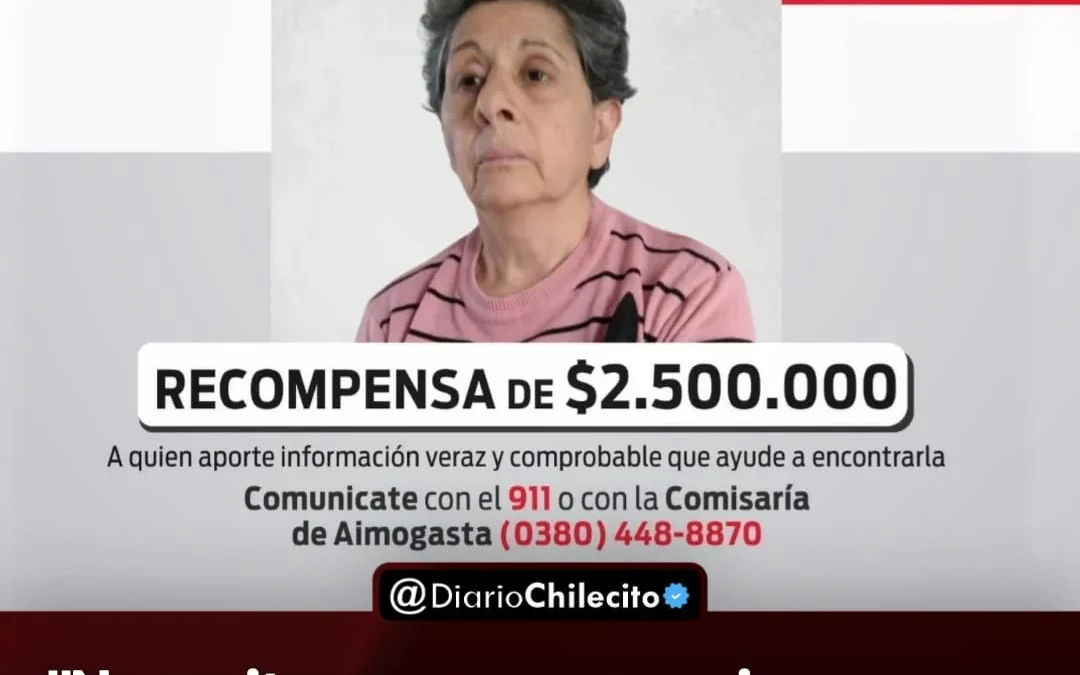 «Necesitamos que quien sepa, hable»: ofrecen $2.500.000 por pistas del caso que angustia a Aimogasta