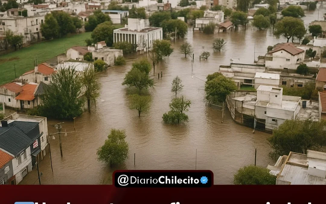 Un decreto, una firma, una ciudad en ruinas: Milei vetó la ley votada para reconstruir Bahía Blanca tras el desastre