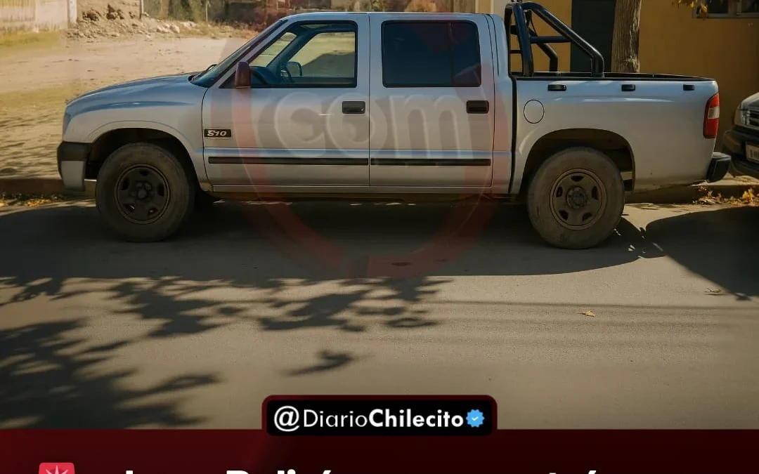 La Policía secuestró una camioneta Chevrolet S10 tras detectar que tenía número de motor y chasis registrado por robo