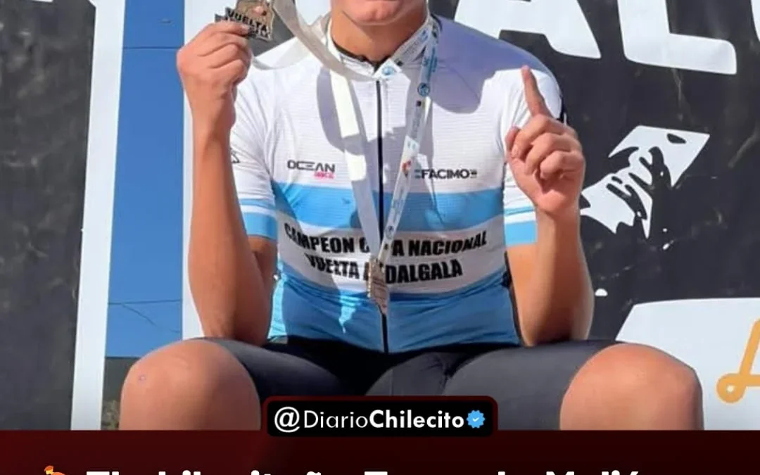 El chileciteño Facundo Melián se consagró campeón argentino de Mountain Bike en la Copa Nacional disputada en Andalgalá